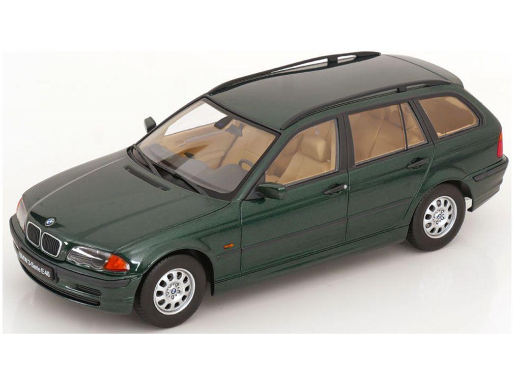 BMW 3 Series E46 Touring 1999 Green Metallic 1:18 Scale KK Scale Diecast Model Car-KK Scale-Diecast Model Centre