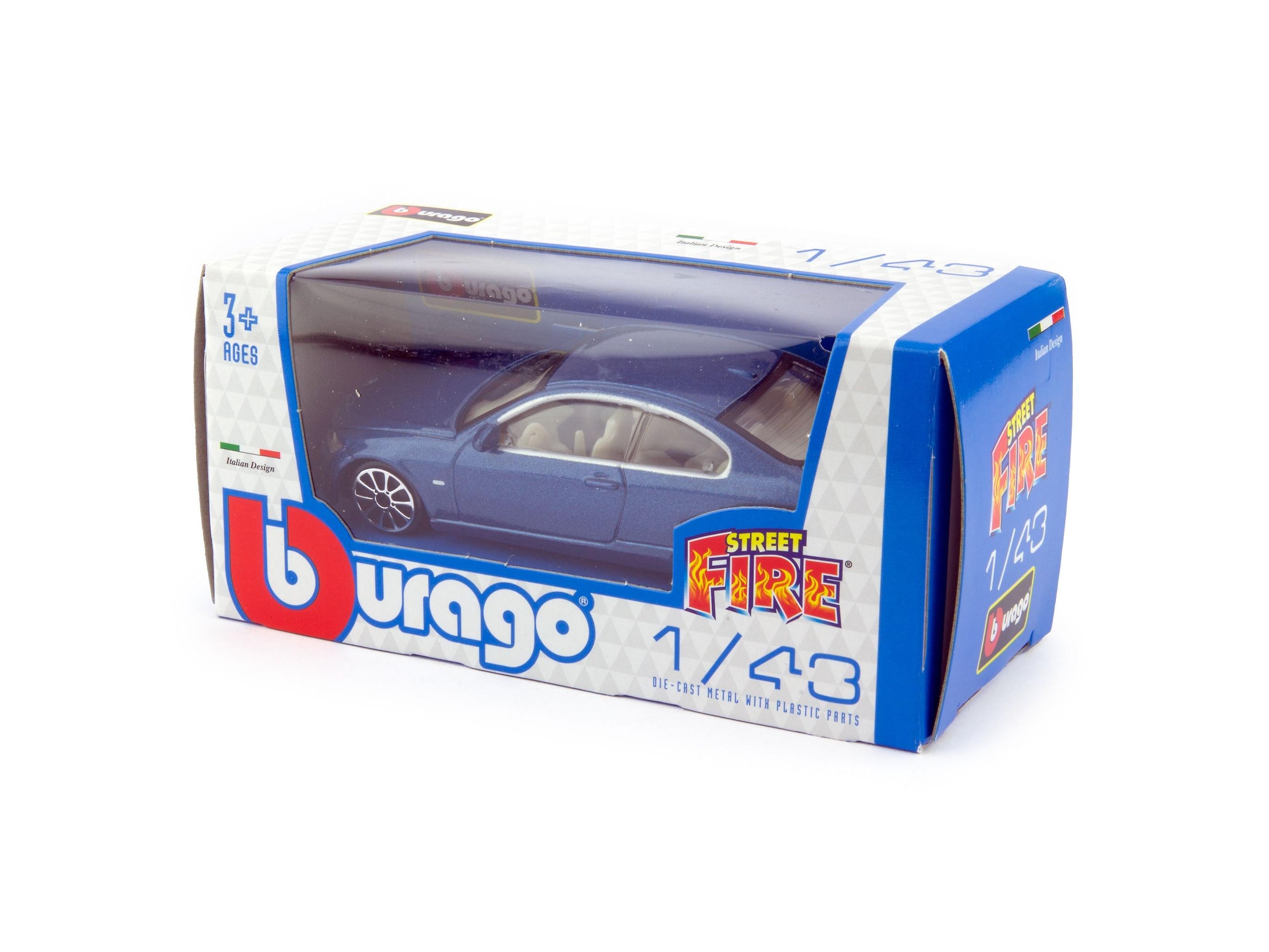 BMW 335i 2008 blue - 1:43 Scale Toy Car-Bburago-Diecast Model Centre