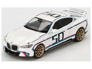 BMW 3.0 CSL White 1:64 Scale MINI GT Diecast Model