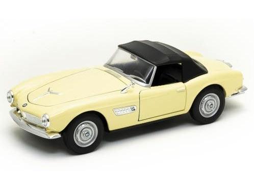 BMW 507 Beige Closed 1:24 Scale Welly Diecast Model-Welly-Diecast Model Centre