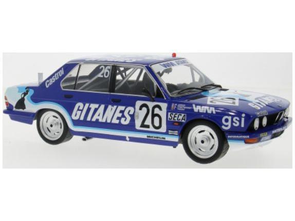 BMW 528i (E28) 24h Spa 1982 #26 J-P.Jarier J-L.Trintignant/T.Tassin 1:18 Scale IXO Diecast Model Car-IXO-Diecast Model Centre
