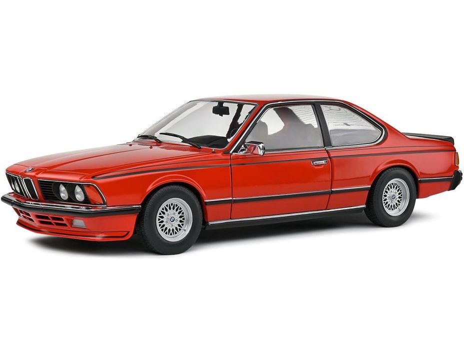 BMW 635 CSi E24 1984 Red 1:18 Scale Solido Diecast Model-Solido-Diecast Model Centre