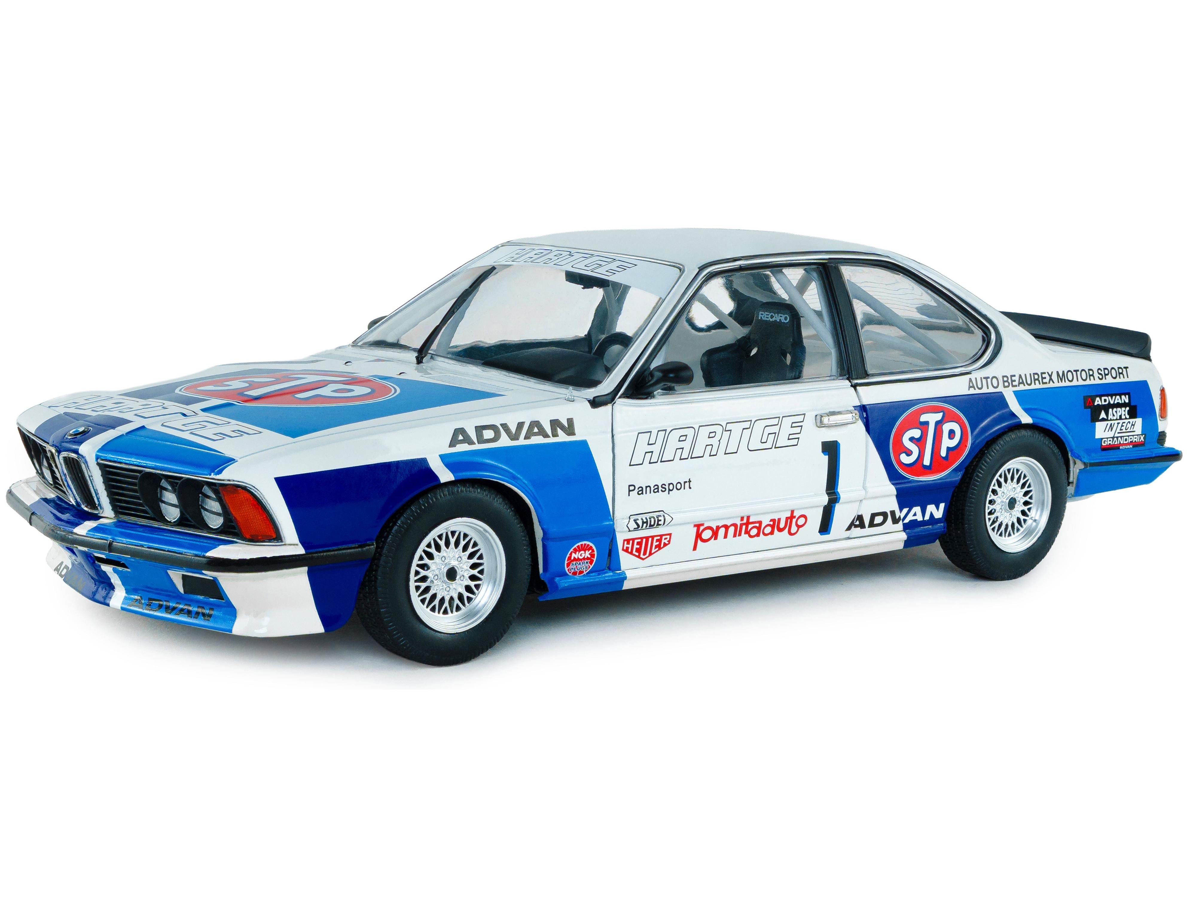 BMW 635 CSi White #1 F.Moller 24H Spa 1984 1:18 Scale Solido Diecast Model Car-Solido-Diecast Model Centre