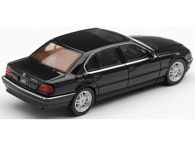 BMW 750iL Black Sapphire (LHD) Blister Packaging 1:64 Scale Diecast Model Car – MINI GT-MINI GT-Diecast Model Centre