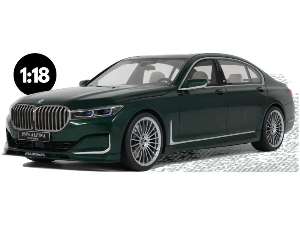 ミニカー GT Sprit 1/18  ALPINA B7 Model car BMW Alpina B7 green, 1:18 GT Spirit | Tibormodel.com