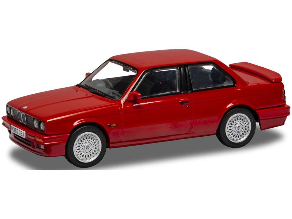 BMW E30 325i M-Tech 2 Brilliant Red 1:43 Scale Corgi Diecast Model-Corgi-Diecast Model Centre