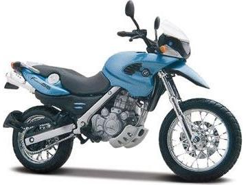 BMW F650 GS 1:18 Scale Maisto Diecast Model-Maisto-Diecast Model Centre