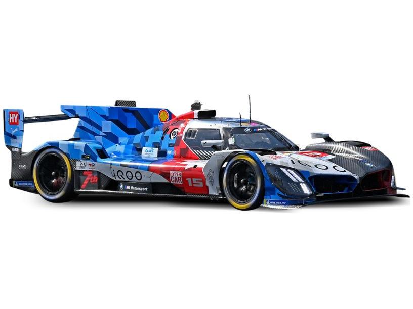 BMW M Hybrid V8 LMDh Camouflage Magnussen Marciello/Vanthoor #15 Le Mans 2025 1:18 Scale Solido Diecast Model Car-Solido-Diecast Model Centre