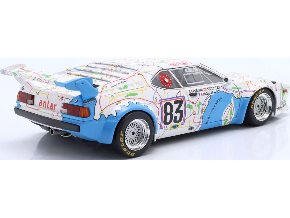 BMW M1 #83 24H Le Mans 1980 Quester/Pironi Mignot 1:18 Scale Werk83 Diecast Model Car-Werk83-Diecast Model Centre