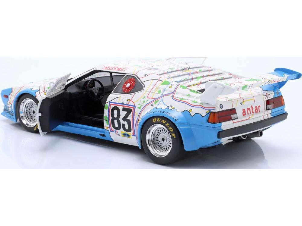 BMW M1 #83 24H Le Mans 1980 Quester/Pironi Mignot 1:18 Scale Werk83 Diecast Model Car-Werk83-Diecast Model Centre
