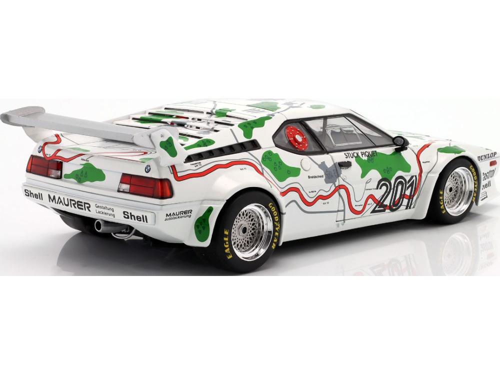 BMW M1 Procar #201 3rd 1000km Nurburgring 1980 Stuck/Piquet 1:18 Scale Werk83 Diecast Model Car-Werk83-Diecast Model Centre