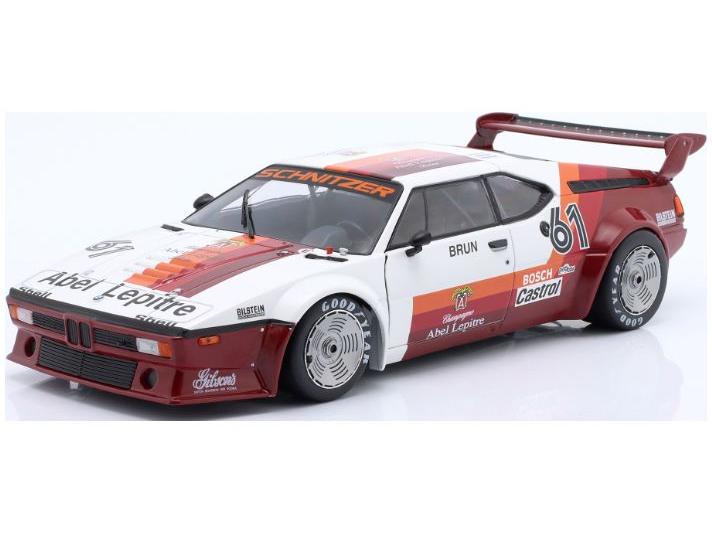 BMW M1 Procar #61 Walter Brun ProCar Series 1980 Race Monaco 1:18 Scale Werk83 Diecast Model Car-Werk83-Diecast Model Centre