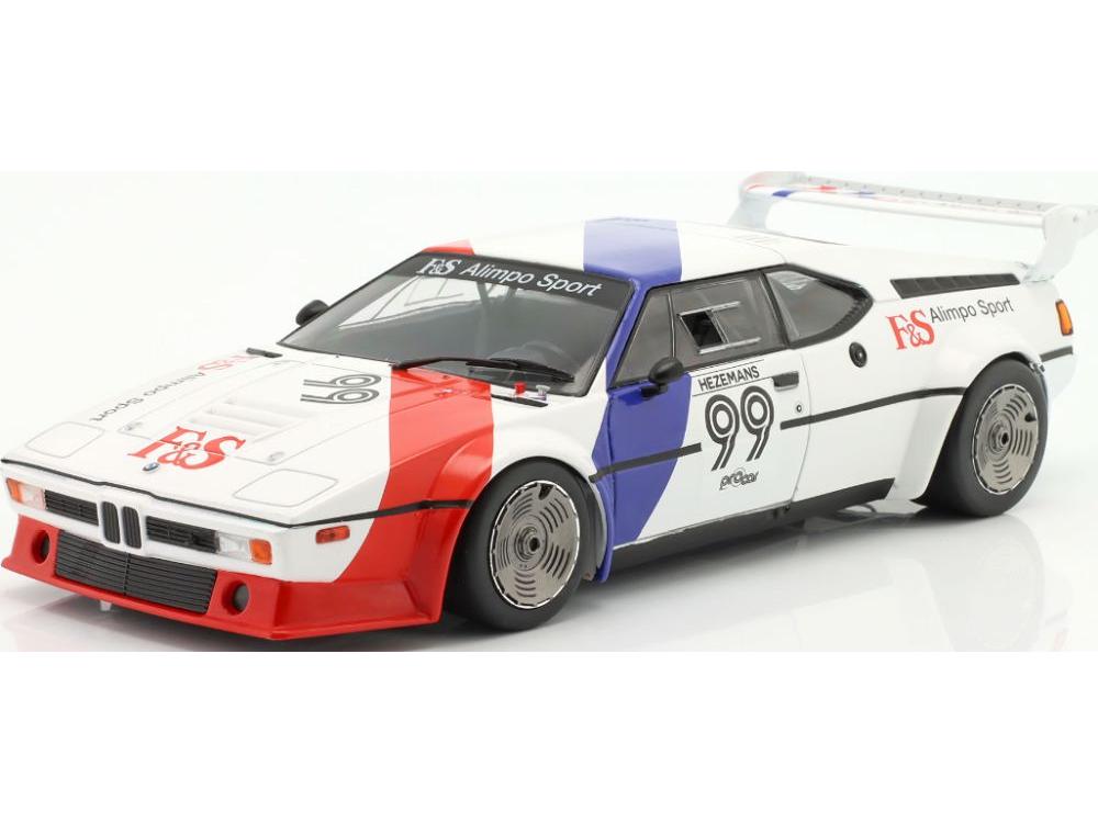 BMW M1 Procar #99 Toine Hezemans BMW M1 Procar Series 1979 1:18 Scale Werk83 Diecast Model Car-Werk83-Diecast Model Centre