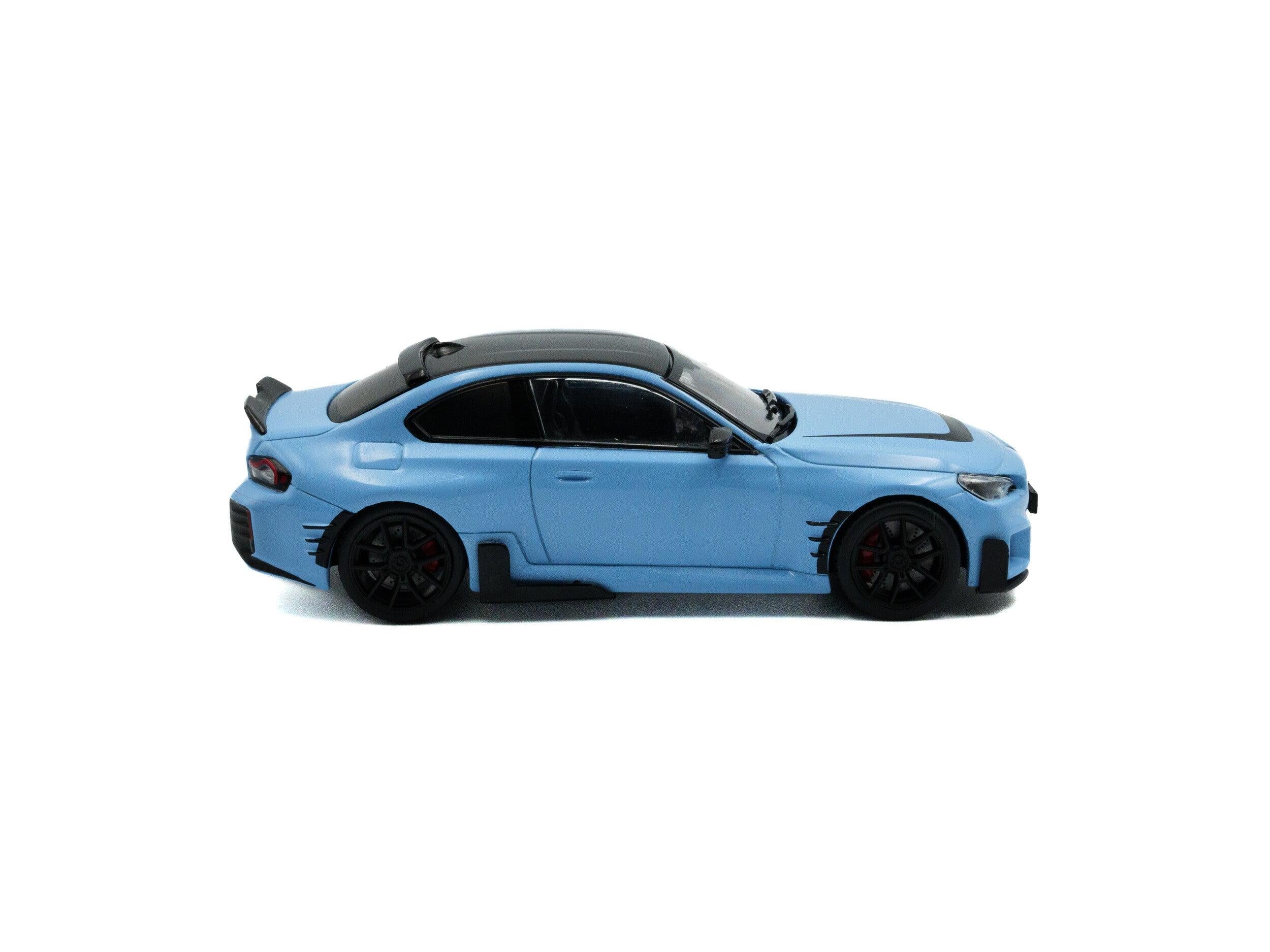 BMW M2 (G87) M Performance 2023 Zandvoort Blue 1:43 Scale Solido Diecast Model