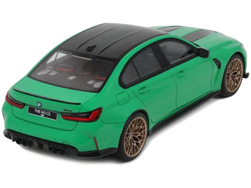 BMW M3 CS Signal Green 2023 1:18 Scale Resin Model Car – GT Spirit-GT Spirit-Diecast Model Centre