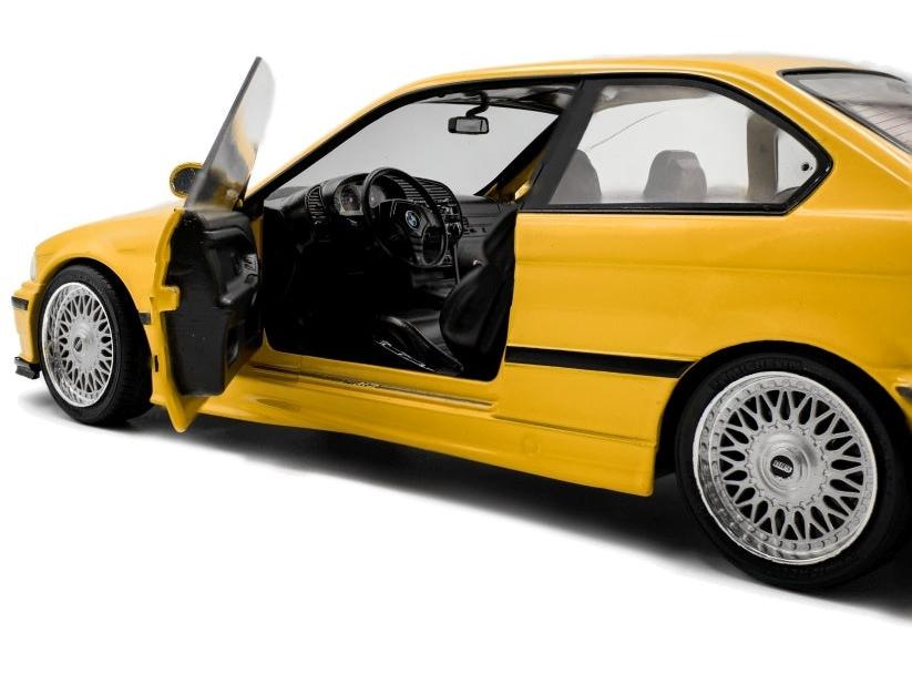 BMW M3 Coupe Solido Works Dakar Yellow 1991 1:18 Scale Diecast Model Car – Solido-Solido-Diecast Model Centre