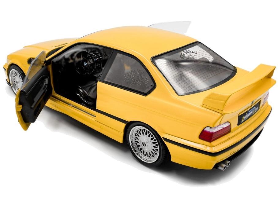 BMW M3 Coupe Solido Works Dakar Yellow 1991 1:18 Scale Diecast Model Car – Solido-Solido-Diecast Model Centre