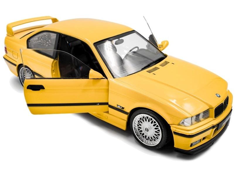BMW M3 Coupe Solido Works Dakar Yellow 1991 1:18 Scale Diecast Model Car – Solido-Solido-Diecast Model Centre