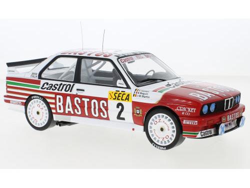 BMW M3 (E30) #2 E.Joosen/ J-M.Martin/B.Beguin 24h Spa 1991 1:18 Scale Diecast Model-IXO-Diecast Model Centre