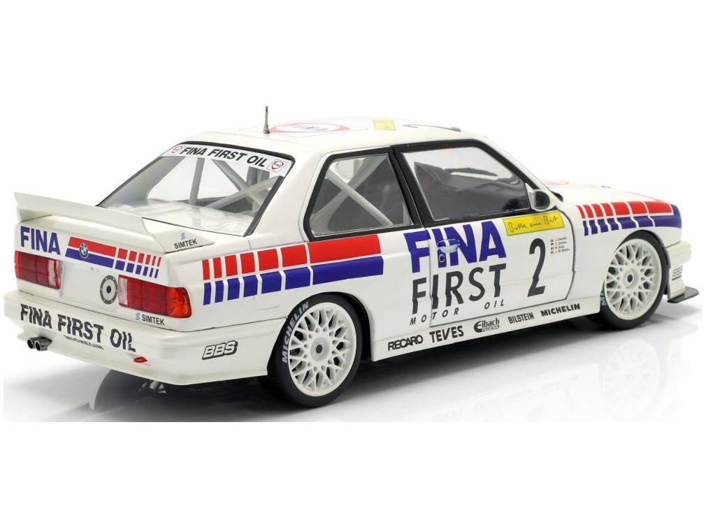 BMW M3 E30 #2 Winner 24H Nurburgring 1992 Fina Cecotto/Danner/Martin/Duez 1:18 Scale Werk83 Diecast Model Car-Werk83-Diecast Model Centre