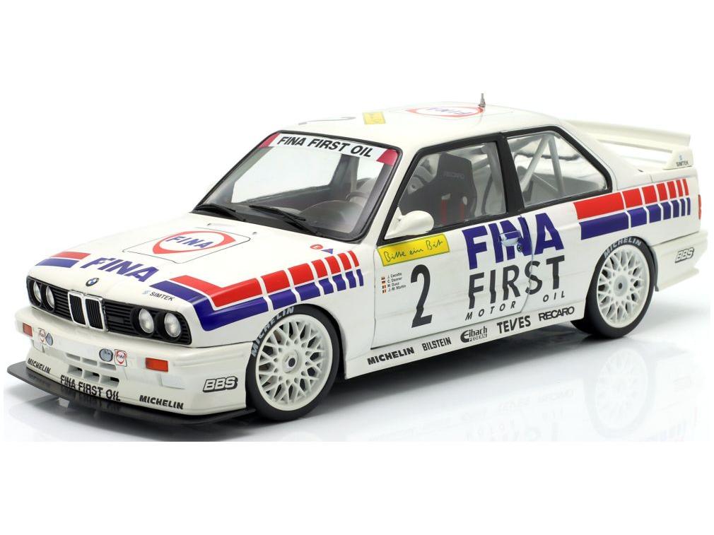BMW M3 E30 #2 Winner 24H Nurburgring 1992 Fina Cecotto/Danner/Martin/Duez 1:18 Scale Werk83 Diecast Model Car-Werk83-Diecast Model Centre