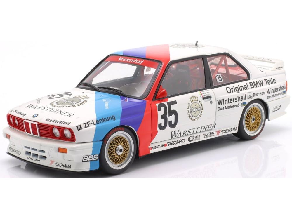 BMW M3 (E30) #35 Winner 24h Nurburgring 1989 Pirro/Ravaglia/Giroix 1:18 Scale Diecast Model Car – Werk83-Werk83-Diecast Model Centre
