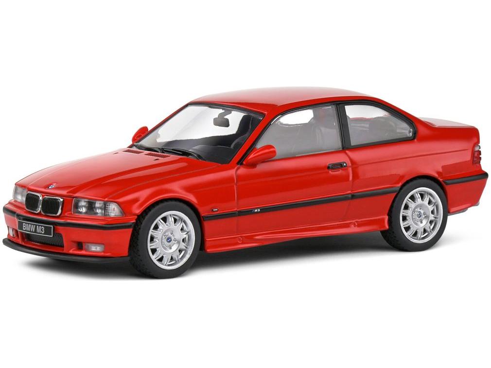BMW M3 (E36) Coupe 1999 Red 1:43 Scale Solido Diecast Model-Solido-Diecast Model Centre