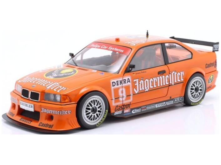 BMW M3 E36 Coupe Jagermeister #9 A. Hahne DTM 1993 1:18 Scale Werk83 Diecast Model Car-Werk83-Diecast Model Centre