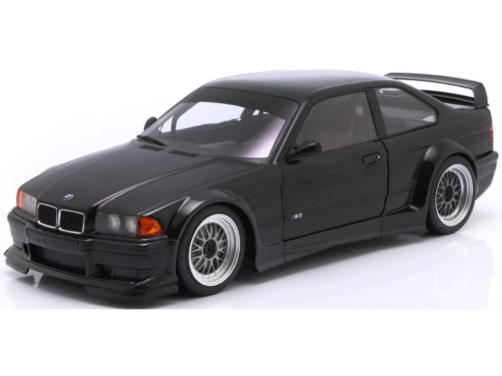 BMW M3 E36 GTR Plain Body Version Black 1:18 Scale Diecast Model Car – Werk83-Werk83-Diecast Model Centre