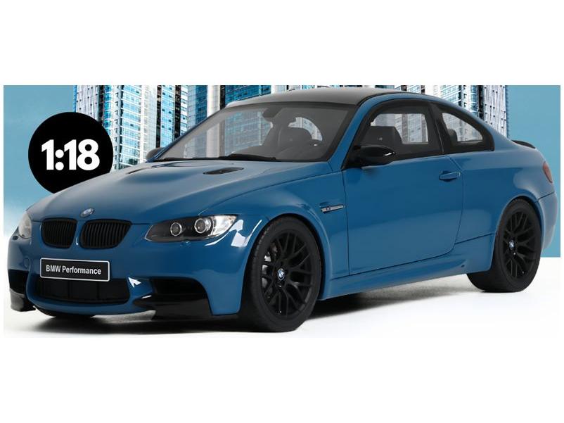 BMW M3 E92 Blue 2007 1:18 Scale GT Spirit Resin Model Car-GT Spirit-Diecast Model Centre