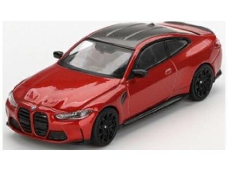 BMW M4 Competition (G82) Sakhir Orange (LHD) 1:64 Scale MINI GT Diecast Model-MINI GT-Diecast Model Centre