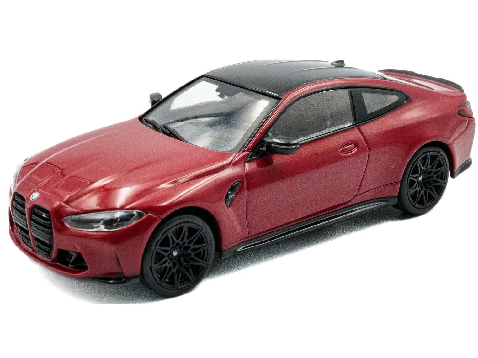BMW M4 (G82) Competition 2023 Red 1:43 Scale Solido Diecast Model-Solido-Diecast Model Centre