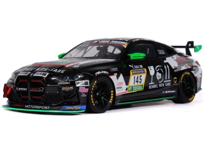 BMW M4 GT4 Black Cerny Motorsport 2024 1:18 Scale OttOmobile Resin Replica-OttOmobile-Diecast Model Centre