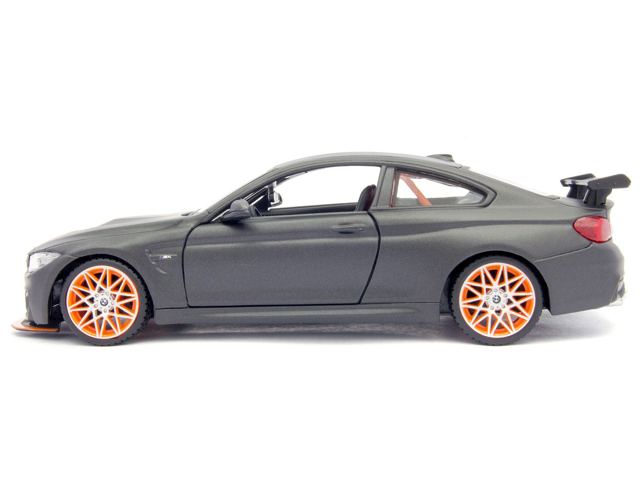 BMW M4 GTS Matt Black 1:24 Scale Maisto Diecast Model-Maisto-Diecast Model Centre