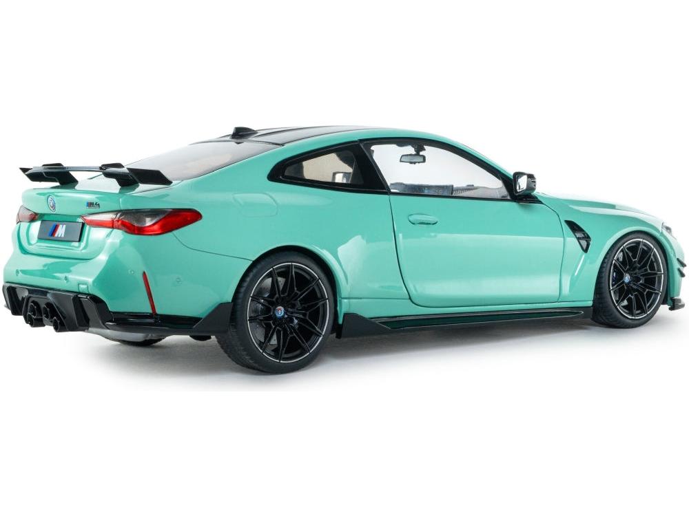 BMW M4 Peformance Parts Solido Works Turquoise 2025 1:18 Scale Diecast Model Car – Solido-Solido-Diecast Model Centre