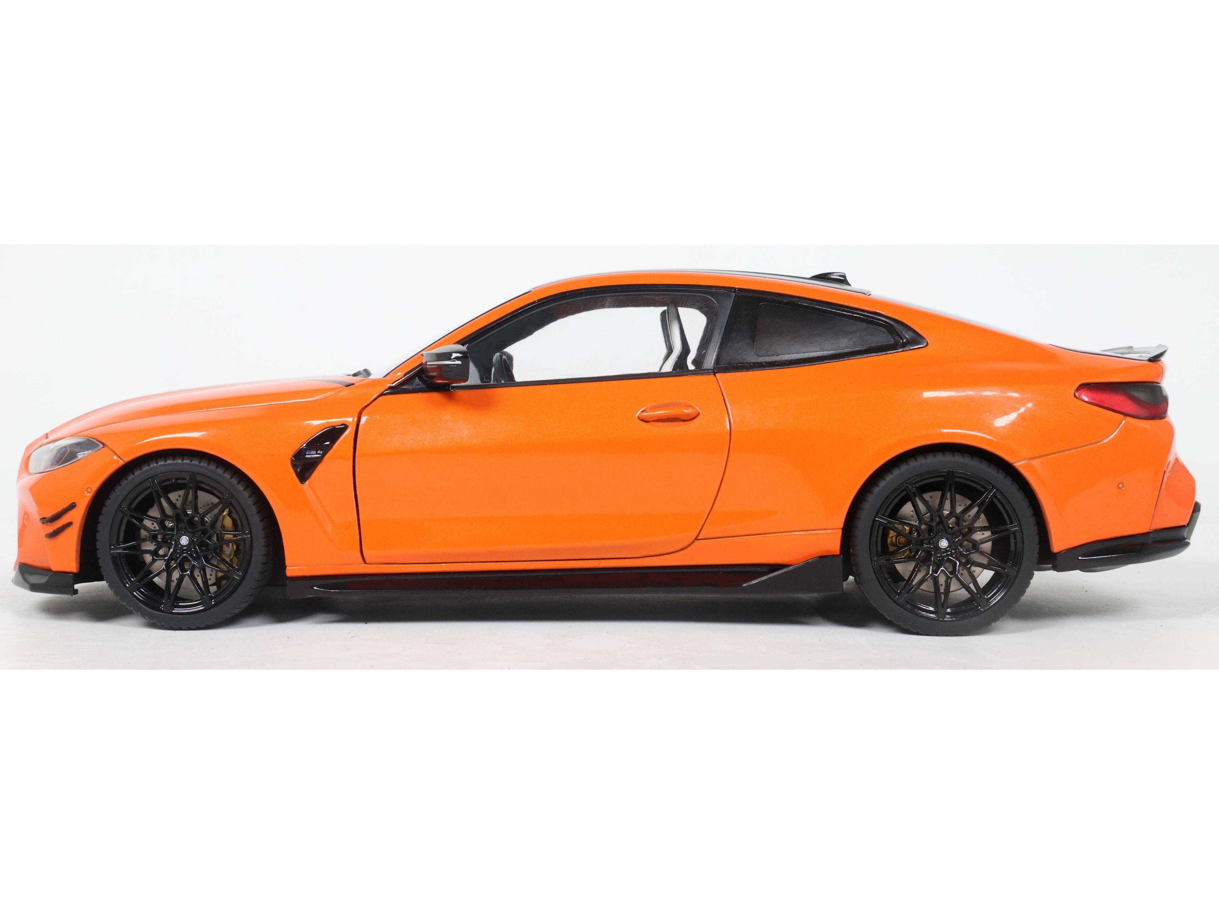 BMW M4 Performance Parts Individual Fire Orange 2025 1:18 Scale Solido Diecast Model Car-Solido-Diecast Model Centre