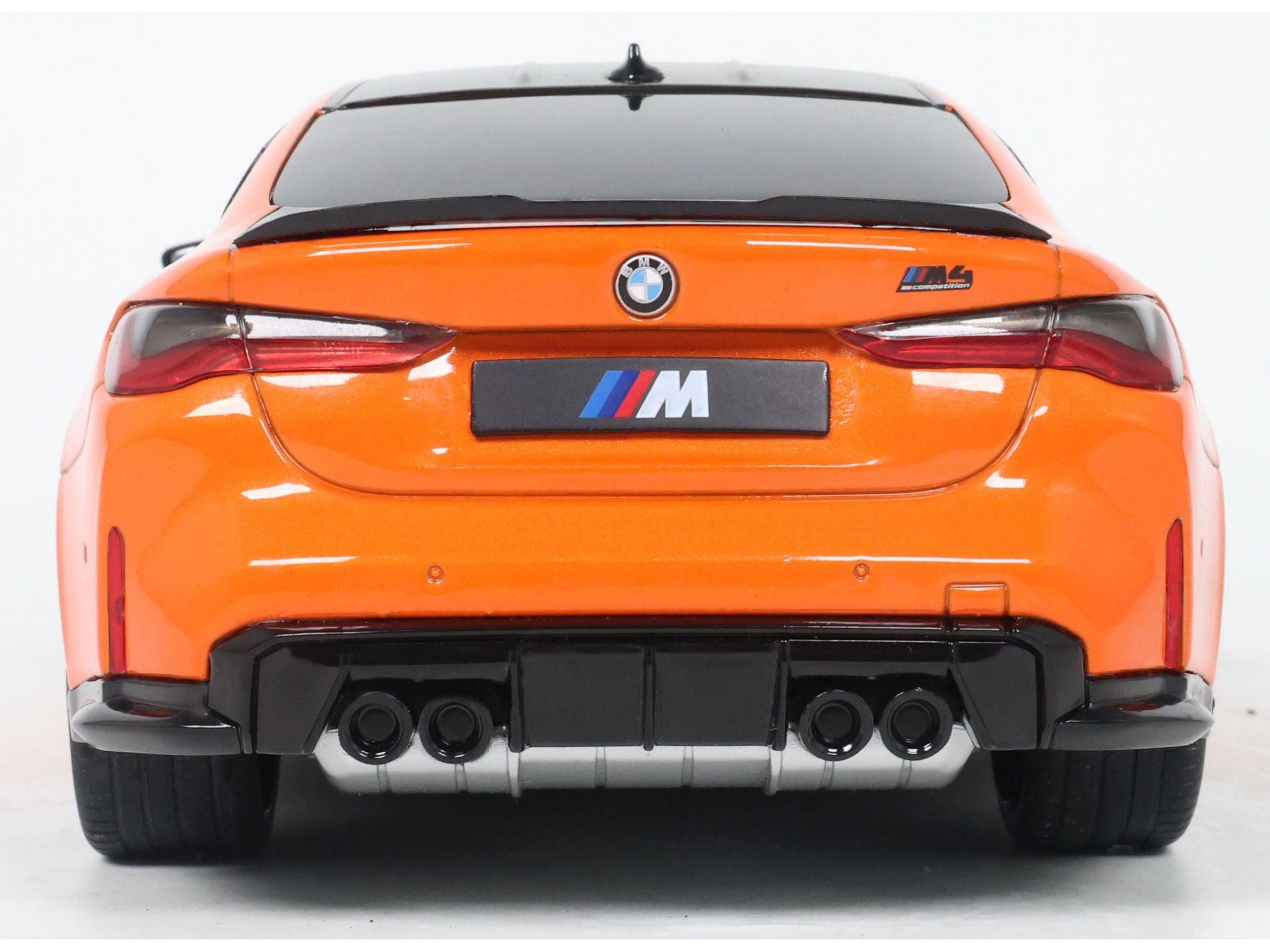 BMW M4 Performance Parts Individual Fire Orange 2025 1:18 Scale Solido Diecast Model Car-Solido-Diecast Model Centre