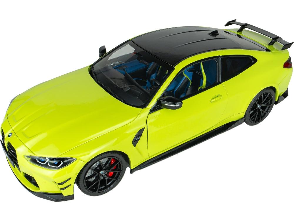 BMW M4 Performance Parts Sao Paolo Yellow 2025 1:18 Scale Diecast Car – Solido-Solido-Diecast Model Centre