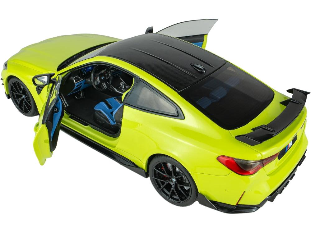 BMW M4 Performance Parts Sao Paolo Yellow 2025 1:18 Scale Diecast Car – Solido-Solido-Diecast Model Centre