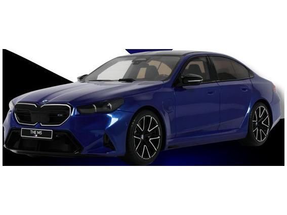 BMW M5 Marina Bay Blue Metallic 2024 1:18 Scale GT Spirit Resin Model Car-GT Spirit-Diecast Model Centre