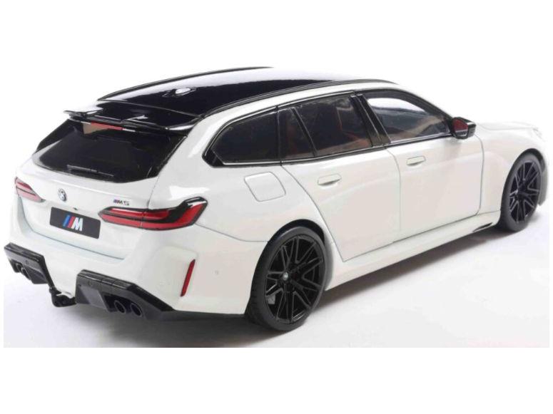 BMW M5 Touring Alpine White Solid 2025 1:18 Scale Solido Diecast Model Car-Solido-Diecast Model Centre