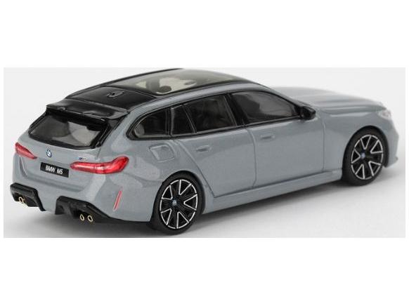 BMW M5 Touring (G99) Brooklyn Grey Metallic (RHD) 1:64 Scale Diecast Model Car – MINI GT-MINI GT-Diecast Model Centre