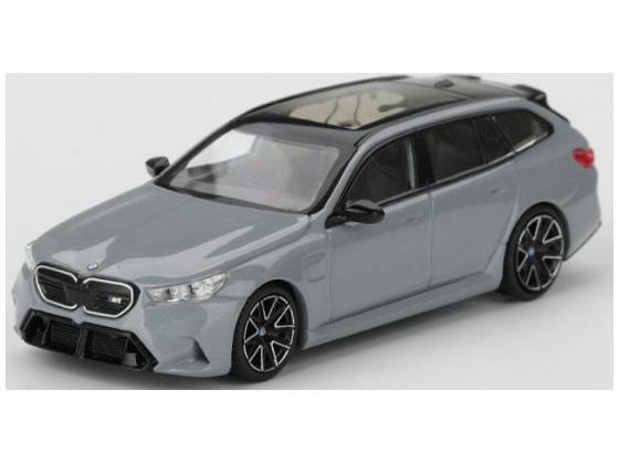 BMW M5 Touring (G99) Brooklyn Grey Metallic (RHD) 1:64 Scale Diecast Model Car – MINI GT-MINI GT-Diecast Model Centre