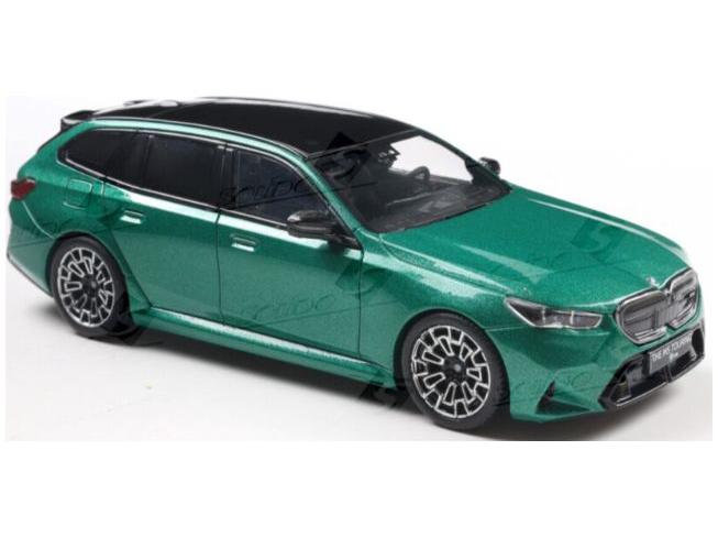 BMW M5 Touring Isle of Man Green 2024 1:43 Scale Solido Diecast Model Car-Solido-Diecast Model Centre