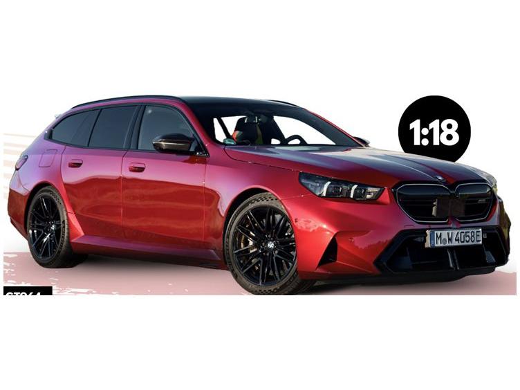 BMW M5 Touring Red 2025 1:18 Scale GT Spirit Resin Model Car-GT Spirit-Diecast Model Centre