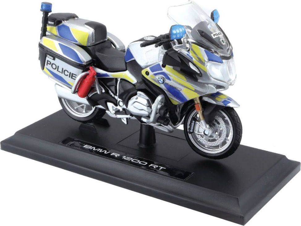 BMW R 1200 RT Czech Police 1:18 Scale Maisto Diecast Model-Maisto-Diecast Model Centre
