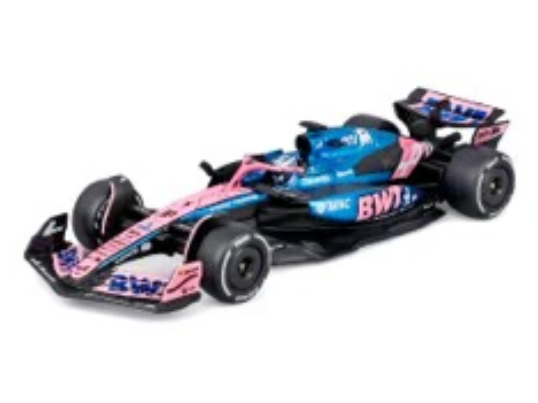 BWT Alpine A525 F1 2025 #10 Pierre Gasley w/Helmet 1:43 Scale Bburago Diecast Model Car-Bburago-Diecast Model Centre