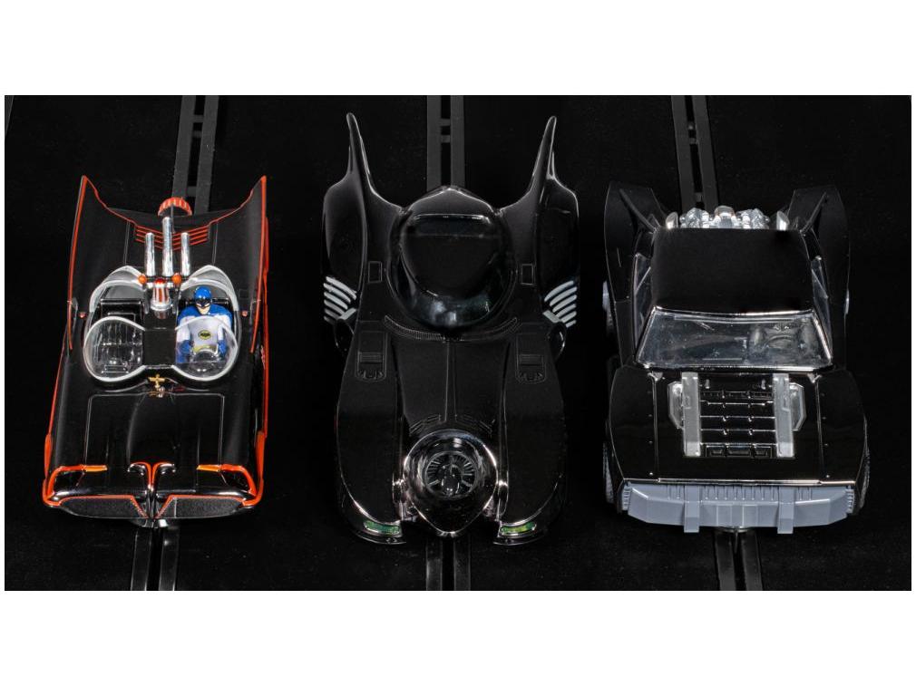 Batmobile Ultimate Collection Triple Pack 1:32 Scale Scalextric Slot Racing Car-Scalextric-Diecast Model Centre