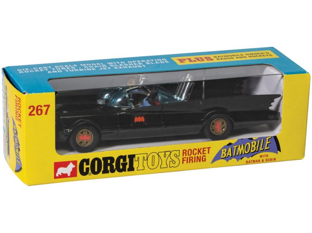 Batmobile with Batman and Robin 1:46 Scale Corgi Diecast Model-Corgi-Diecast Model Centre
