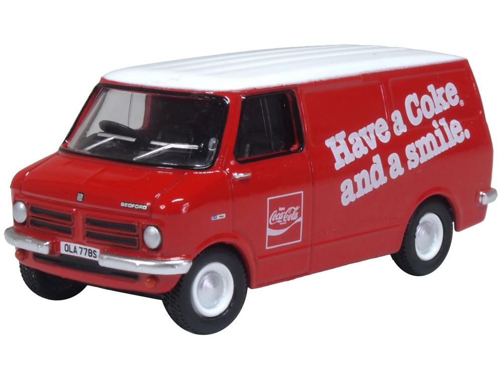 Bedford CF Coca Cola 1:76 Scale Oxford Diecast Model Van-Oxford Diecast-Diecast Model Centre